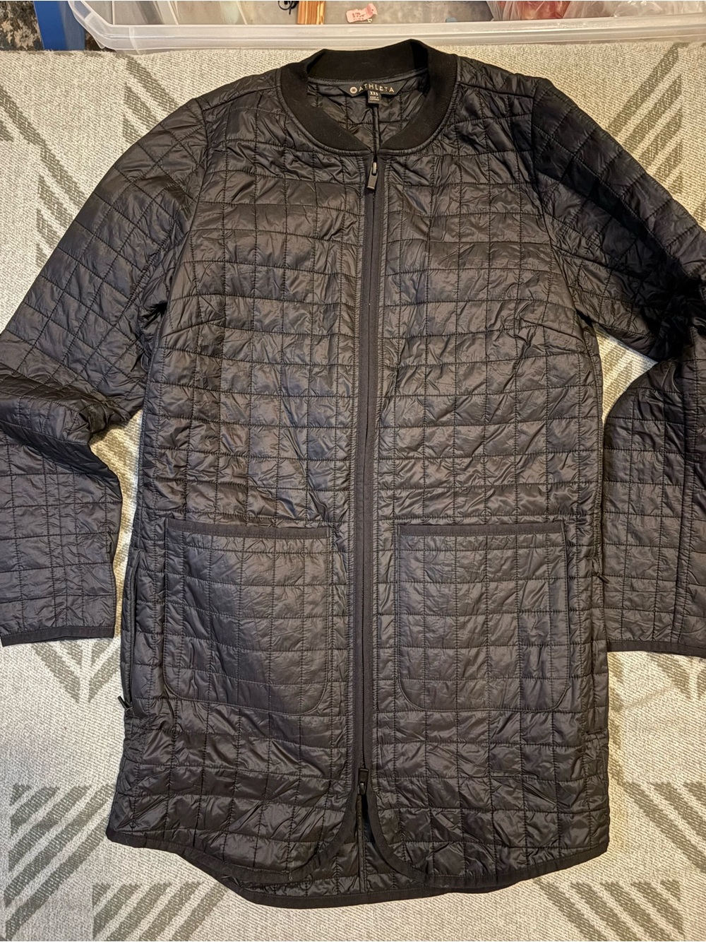 Athleta Black Grandview PrimaLoft Jacket